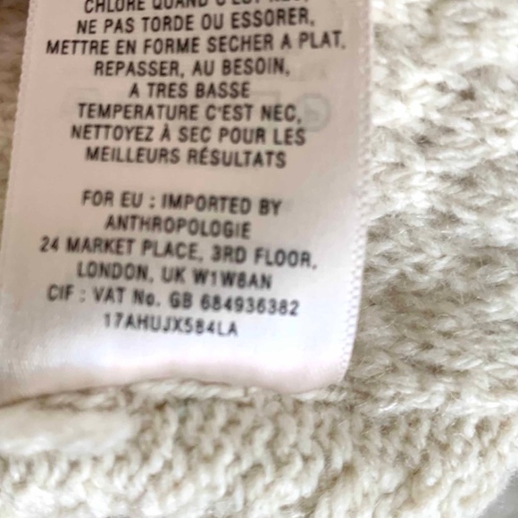 Brand New - Anthropologie wool cashmere sweater - Picture 9 of 9